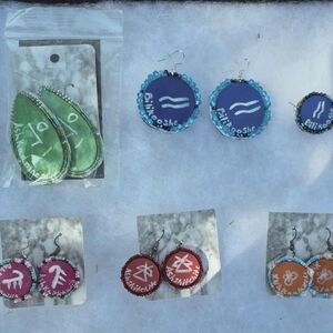 Colorful Handmade Earrings Set